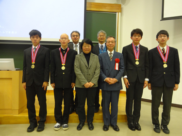 表彰式の様子